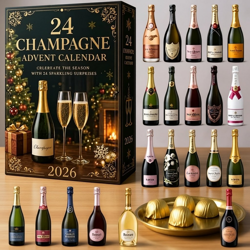 🎅Best Gift For Christmas - Sale 49 % OFF🎅🥂 24 Champagne Advent Calendar 2026 🎄