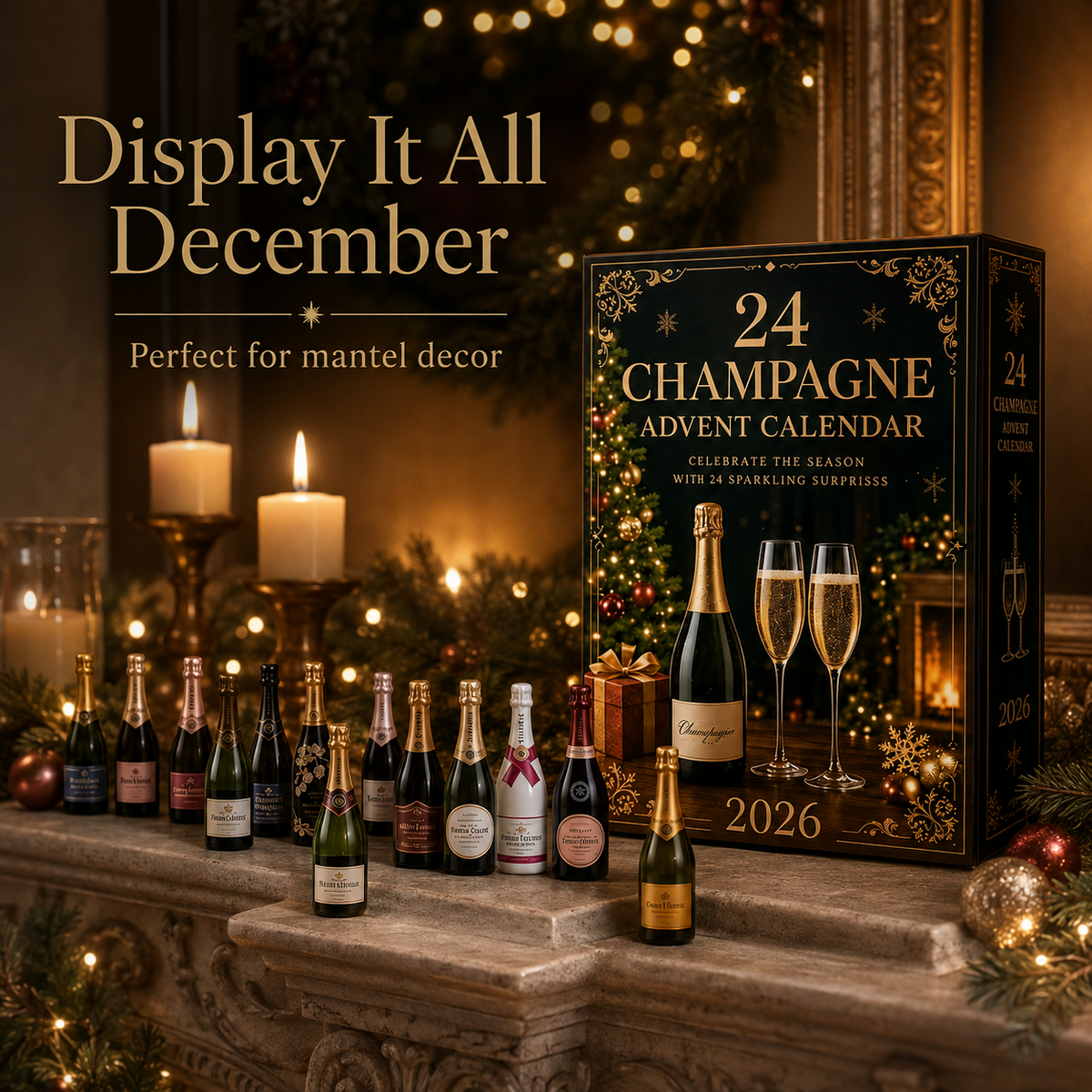 🎅Best Gift For Christmas - Sale 49 % OFF🎅🥂 24 Champagne Advent Calendar 2026 🎄