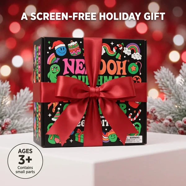 Needoh Advent Calendar Gift For Children Golden Egg Treasure Hunt Blind Box Needoh Fidget Anti-stress Sensory Squeeze Gifts